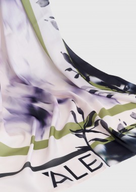 Φουλάρι φλοράλ με λογότυπο - 5206179043236