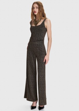 - Παντελόνα lurex με ελαστική μέση - 5206179101462