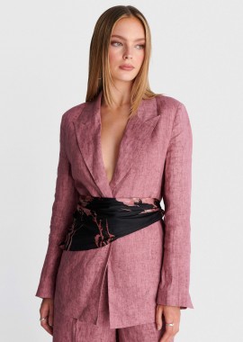 Φουλάρι μεταξωτό φλοράλ - 5206179119528