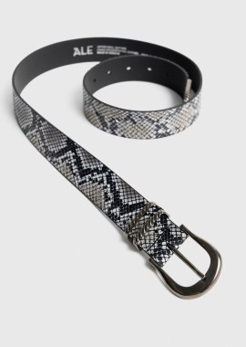 - Ζώνη δερμάτινη snake - 5206179119559