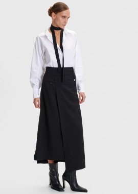 Φούστα μακριά ασύμμετρη σχεδιαστική - 5206634912015