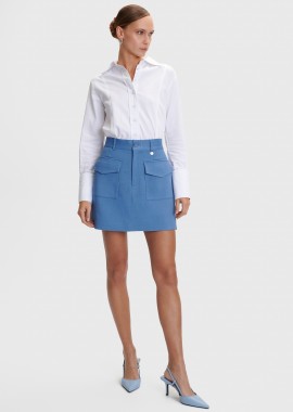 Φούστα μίνι με τσέπες - 5206634912183