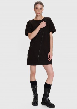 - Φόρεμα μίνι με φερμουάρ - 5206634976635