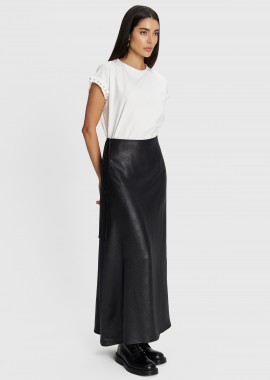 Φούστα μάξι δερματίνη - 5206634983916