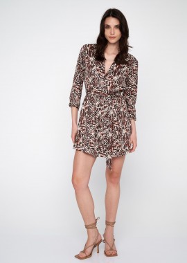 Φόρεμα μίνι animal print - 5207251964845