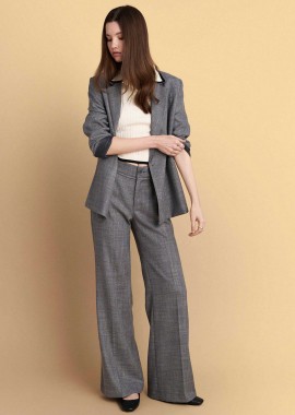 - Παντελόνι formal straight γραμμή - 5206179113205