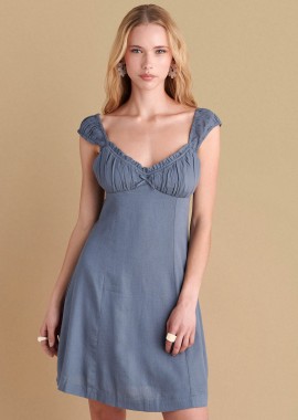 - Φόρεμα μίνι αμάνικο - 5206634953926