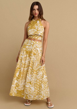 Φούστα μακριά εμπριμέ - 5206634958761