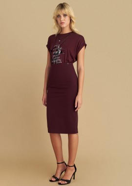 Φούστα μίντι pencil - 5206634990518