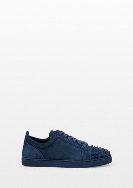 CHRISTIAN LOUBOUTIN Ανδρικό Μπλε Louis Junior Spikes Sneakers