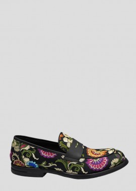 PHILIPPE LANG Ανδρικό Κόκκινο Floral Loafers