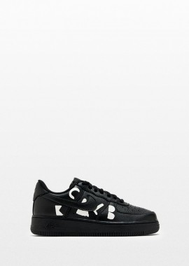 BLACK COMME DES GARÇONS Ανδρικό Μαύρο x Nike Air Force 1 Low Retro Sneakers