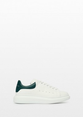 ALEXANDER MCQUEEN Ανδρικό Λευκό Oversized Lace-Up Sneakers