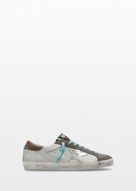 GOLDEN GOOSE Ανδρικό Λευκό Super Star Sneakers