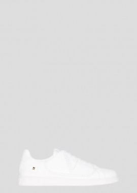 VALENTINO GARAVANI Ανδρικό Λευκό VLogo Low Top Sneakers