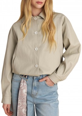 Μπουφάν Attrattivo Δερματίνη Με Λάστιχο 9922941-ICE Γυναικείο