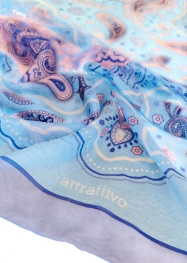 Φουλάρι Attrattivo Από Μετάξι 9J23575-MULTICOLOR Γυναικείο