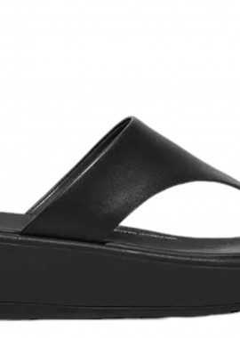 Σανδάλια Fitflop F-Mode Toe Post FW4-090-ALL BLACK Γυναικείο
