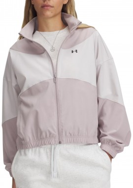 Μπουφάν Under Armour Rival Woven Jacket 1389631-009 Γυναικείο