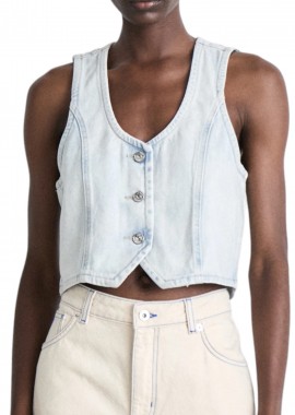 Γιλέκο DKNY Denim DJ4V7004-H8T Γυναικείο