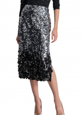 Φούστα DKNY Multi Scale Sequin P4HG6XVI-BWG Γυναικείο