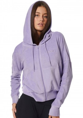 Ζακέτα Body Action Velour Crop Hoodie 071324-13C Γυναικείο