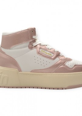 - D.FRANKLIN SNEAKER COURT 321063 WHITE/ROSE