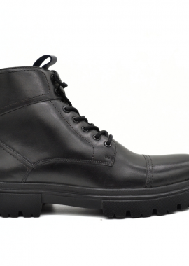 HAWKINS ΑΝΔΡΙΚΟ ΔΕΡΜΑΤΙΝΟ ΜΠΟΤΑΚΙ MONE SA4649 BLACK