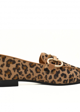HAWKINS PREMIUM - HAWKINS ΓΥΝΑΙΚΕΙΟ ΔΕΡΜΑΤΙΝΟ LOAFER A05 Y224 LEO GEOMETRIC