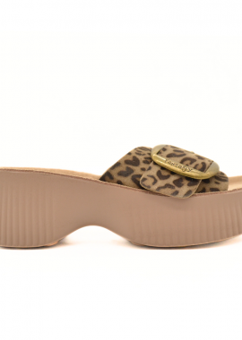 FANTASY SANDALS BEATRICE S2105 MOKA LEOPARD