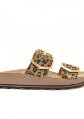 FANTASY SANDALS TAYLOR S331 MOKA LEOPARD