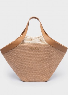 NOLAH - NOLAH ΓΥΝΑΙΚΕΙΑ ΤΣΑΝΤΑ ALESSA BEIGE BROWN