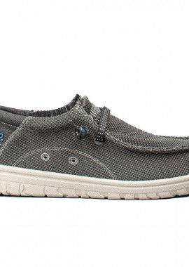 JEEP ΑΝΔΡΙΚΟ SNEAKER SAMOA WALLABEE KNIT JM51030A 096 ANTHRACITE