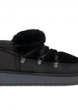 D.FRANKLIN - D.FRANKLIN ΓΥΝΑΙΚΕΙΟ ΜΠΟΤΑΚΙ NORDIC TRK FUR LOW BLACK DFSH370011-BLAC