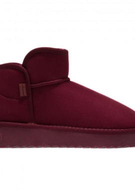 D.FRANKLIN - D.FRANKLIN ΓΥΝΑΙΚΕΙΟ ΜΠΟΤΑΚΙ NORDIC LOW BASIC BURGUNDY DFSH370021-BURG