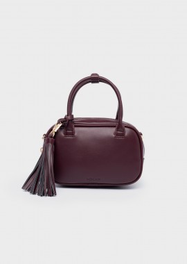 NOLAH ΓΥΝΑΙΚΕΙΑ ΤΣΑΝΤΑ LAURA BURGUNDY GOLD