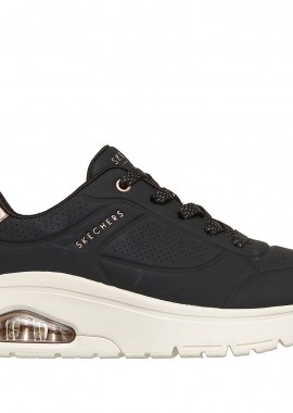 SKECHERS - SKECHERS ΓΥΝΑΙΚΕΙΟ SNEAKER Durabuck 177799_BLK ΜΑΥΡΟ