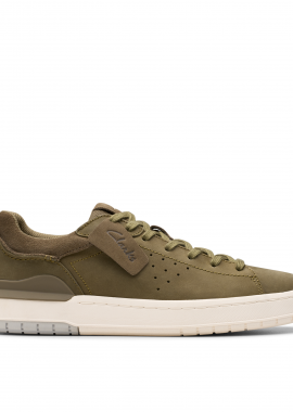 CLARKS - CLARKS ΑΝΔΡΙΚΟ CASUAL Courtlite2 Run 26181324 Olive Nubuck