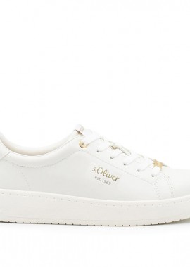 S.OLIVER - S.OLIVER ΓΥΝΑΙΚΕΙΟ SNEAKER 2177817.0100 WHITE