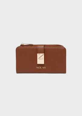 NOLAH ΓΥΝΑΙΚΕΙΟ ΠΟΡΤΟΦΟΛΙ SAVVINA LIGHT BROWN