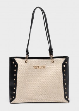 NOLAH ΓΥΝΑΙΚΕΙΑ ΤΣΑΝΤΑ IPANEMA CREAM BLACK