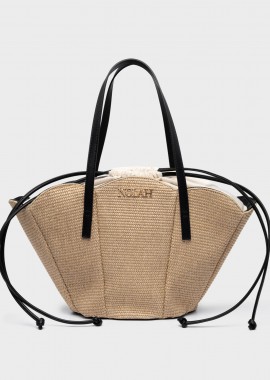 NOLAH - NOLAH ΓΥΝΑΙΚΕΙΑ ΤΣΑΝΤΑ OCEANIA LIGHT BEIGE BLACK