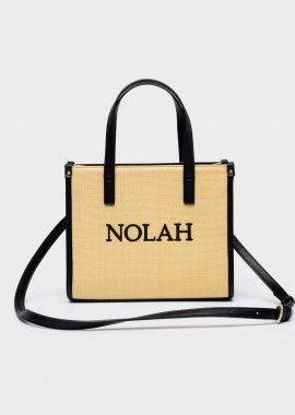 NOLAH - NOLAH ΓΥΝΑΙΚΕΙΑ ΤΣΑΝΤΑ TULUM YELLOW BLACK