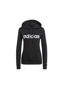 Adidas Essentials Γυναικείο Φούτερ με Κουκούλα Μαύρο GL0635