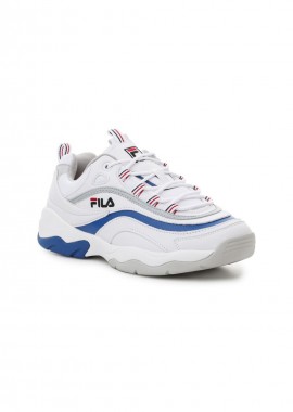 Fila Ray Low Ανδρικά Sneakers Λευκά 1010578-02G