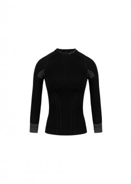 Alpinus Tactical GT18362 Ανδρική Ισοθερμική Μακρυμάνικη Μπλούζα Μαύρη