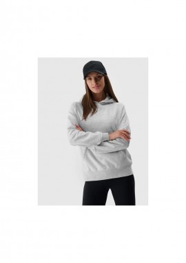 Women's sweatshirt with hood open 4F 4FWMM00TSWSF176427M