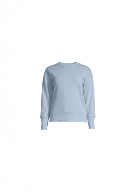 CASALL Natural Dye Terry Crew Neck sweatshirt blue