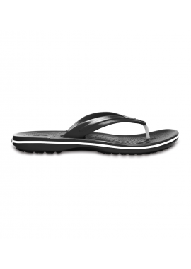 Crocs Crocband Flip Flip Flops σε Μαύρο Χρώμα 11033-001