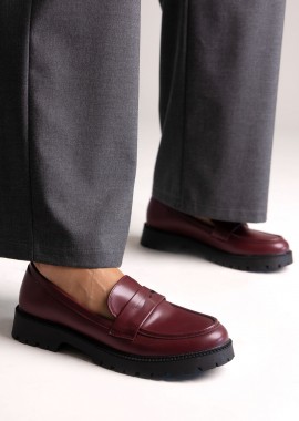ERYNN Chunky Loafers - 903-611 - Bordeaux Matte